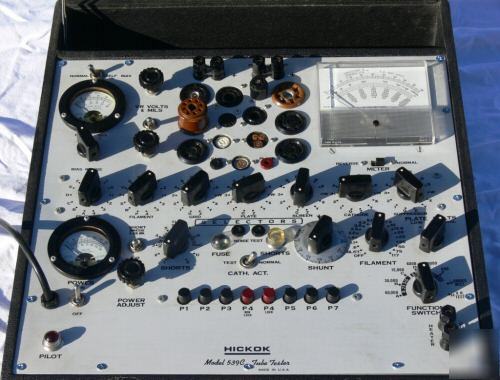 Hickok 539C tube tester excellent - must see 