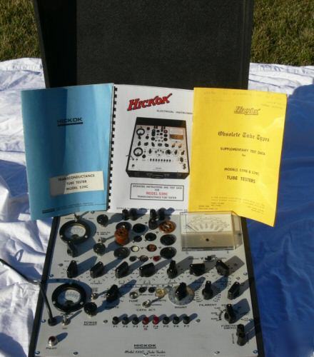 Hickok 539C tube tester excellent - must see 