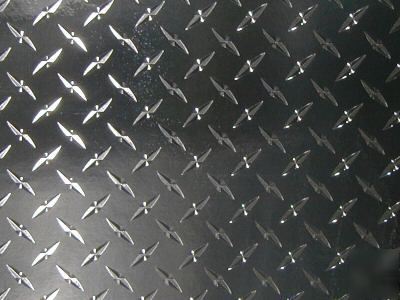 4'X30' diamond plate plastic sticker decal sheet 
