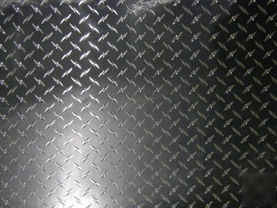 4'X30' diamond plate plastic sticker decal sheet 