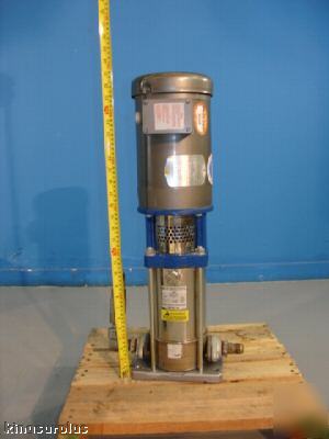Nice goulds stainless steel pump used