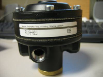 New watts pilot operated regulator 1/4