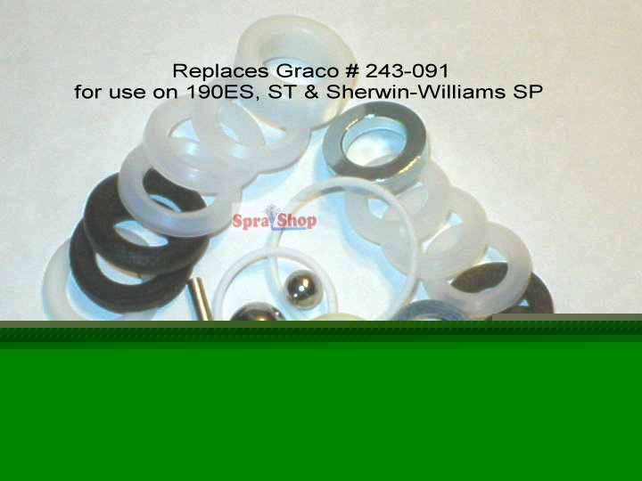 Graco airless repair kit 190ES, 190ST replaces 243-091