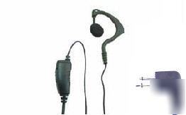 New 10 x brand enclosed ear-pieces with ptt motorola