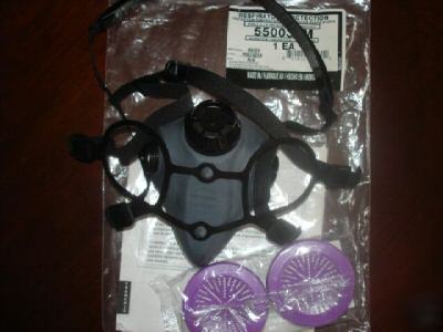 North 5500 half mask respirator,