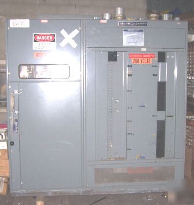 Square d 400 kva transformer sub-station i-line 2000 a 
