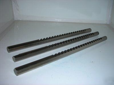 3 used du mont broaches .188 x .752 