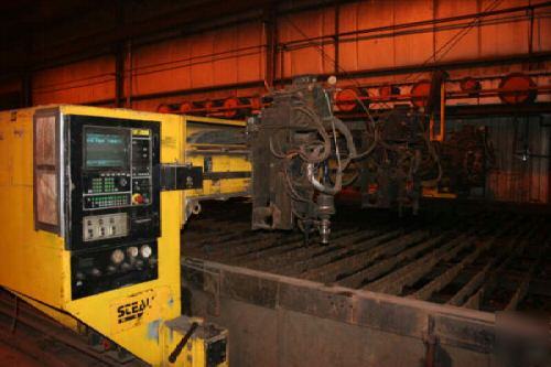 Esab stealth 5000 20' x 60' plasma cutting system 1995
