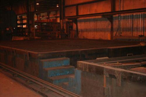 Esab stealth 5000 20' x 60' plasma cutting system 1995