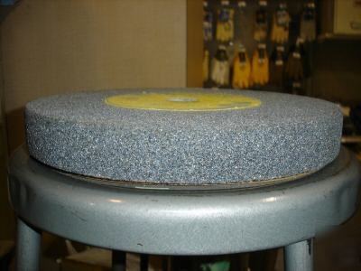Grinding wheel, 12X 1 1/2 x 1 1/4, 2070 max rpm, coarse