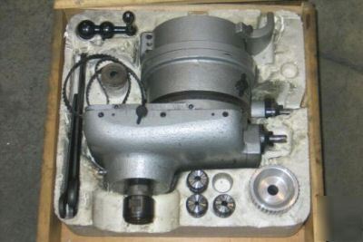 Volstro rotary cross slide milling head for bridgeport