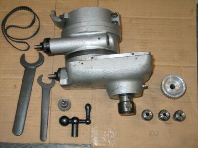 Volstro rotary cross slide milling head for bridgeport
