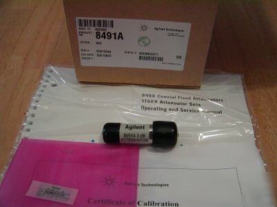 Coaxial fixed attenuator 8491A 3DB
