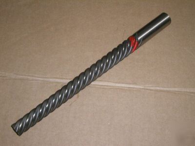 Milling machine tool reamer helical
