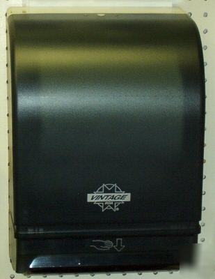 Touchless electronic hardwound towel dispenser smoke