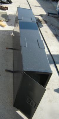 Cutting torch / nitrogen / O2 cylinder box for trucks