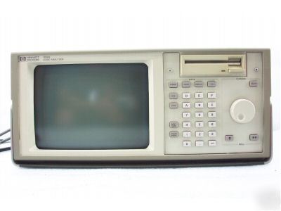 Hewlett packard hp 1650A logic analyzer w/ disk
