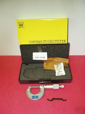 Wilson wolpert 200-01BL outside micrometer 0-25MM