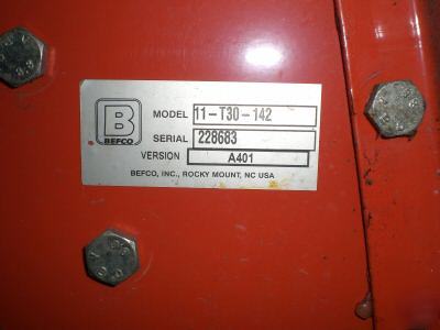 Befco t-30 three point hitch/pto rototiller