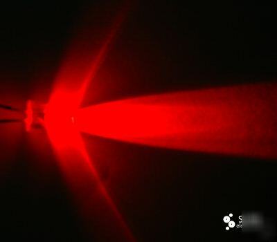 Le-DS151 100X ultra bright red color leds 5MM 4KMCD usa
