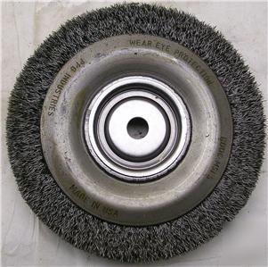 New bench grinder wire wheel brush 6IN.x 1