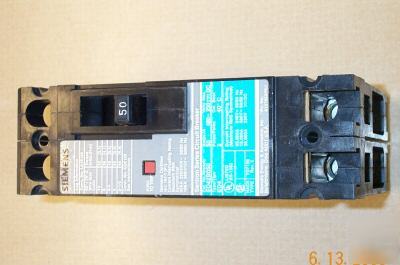 New ite siemens ED42B050 2P 50A 480V circuit breaker
