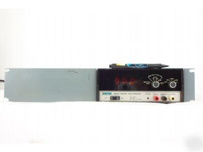 Dana 3800A digital multimeter w/ rack mount