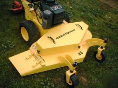 Great dane 48 front cut mower - no 