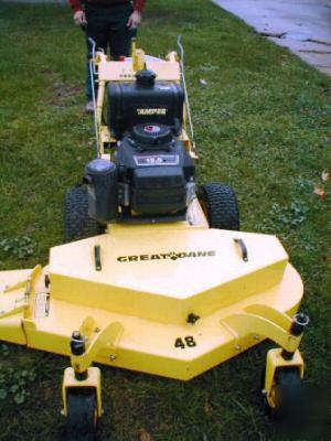 Great dane 48 front cut mower - no 
