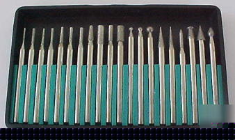 70 pc diamond points-burr set 1/8