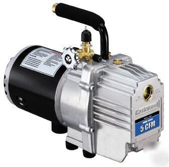 Mastercool 5 cfm rotary vane two stage deep vacuum pump