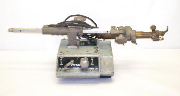 Victor vcm 200 portable track pipe cutting torch machin