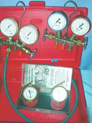 Jb manifold & robinair gauges hvac ac refrig. + more