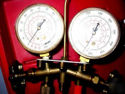 Jb manifold & robinair gauges hvac ac refrig. + more