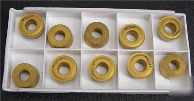 10 seco RCMM5446 TP200 carbide milling inserts 