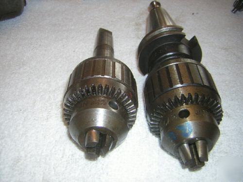 2 jacobs ball bearing super chucks 1/2