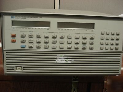 Hewlett packard hp 3852A data acquisition control unit 