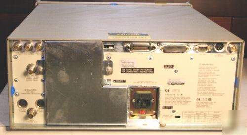 Hp 8711B network analyzer w/swr bridge