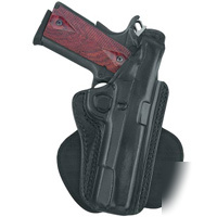 Paddle holster lh black leather g & g B817-G17LH