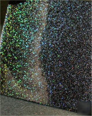 1LB prismatic black starburst powder coat paint 