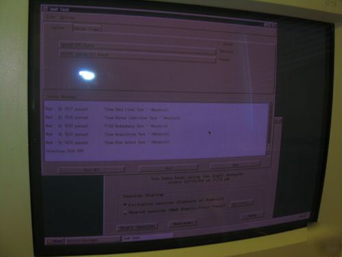 Hp agilent 16700B logic analyzer w/ 16750A board card