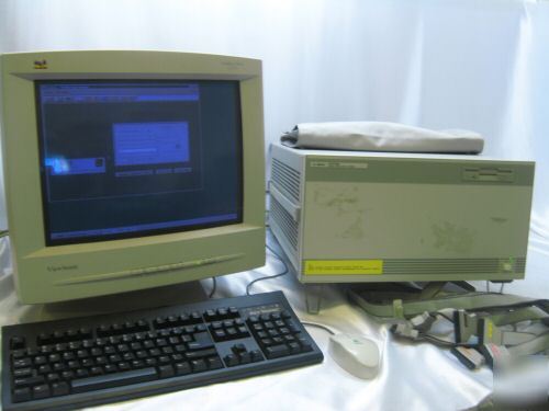 Hp agilent 16700B logic analyzer w/ 16750A board card