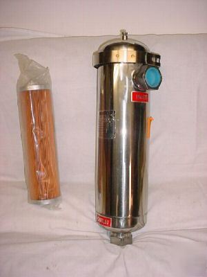 New pneumatic filter ss - pall