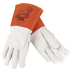 Red ram mig/tig welding gloves