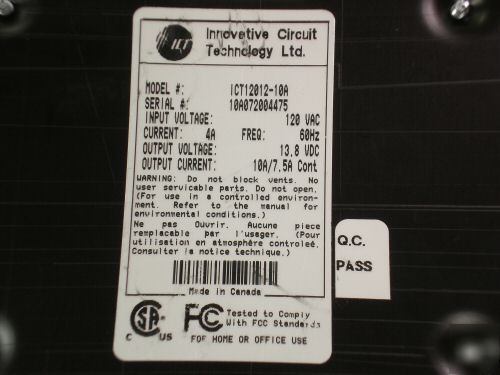 Kenwood tk-862HG-1 uhf fm radio transceiver w/powersup