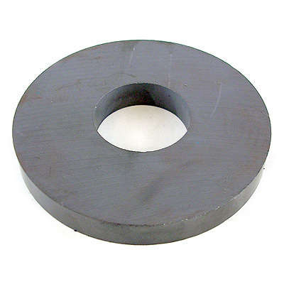 Lot of 5 tmc 4 pole ring magnets ferrite free s & h