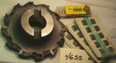 New lovejoy insert shell mill style slotting cutter 6