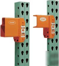 New usp steel teardrop pallet racks 12'h x 8'6
