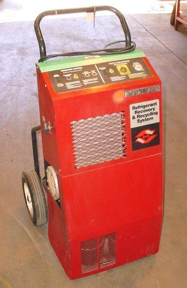 Robinair refrigerant recovery system r-12 r-22 freon 
