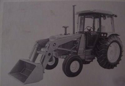 John deere 146 loader original operator's manual